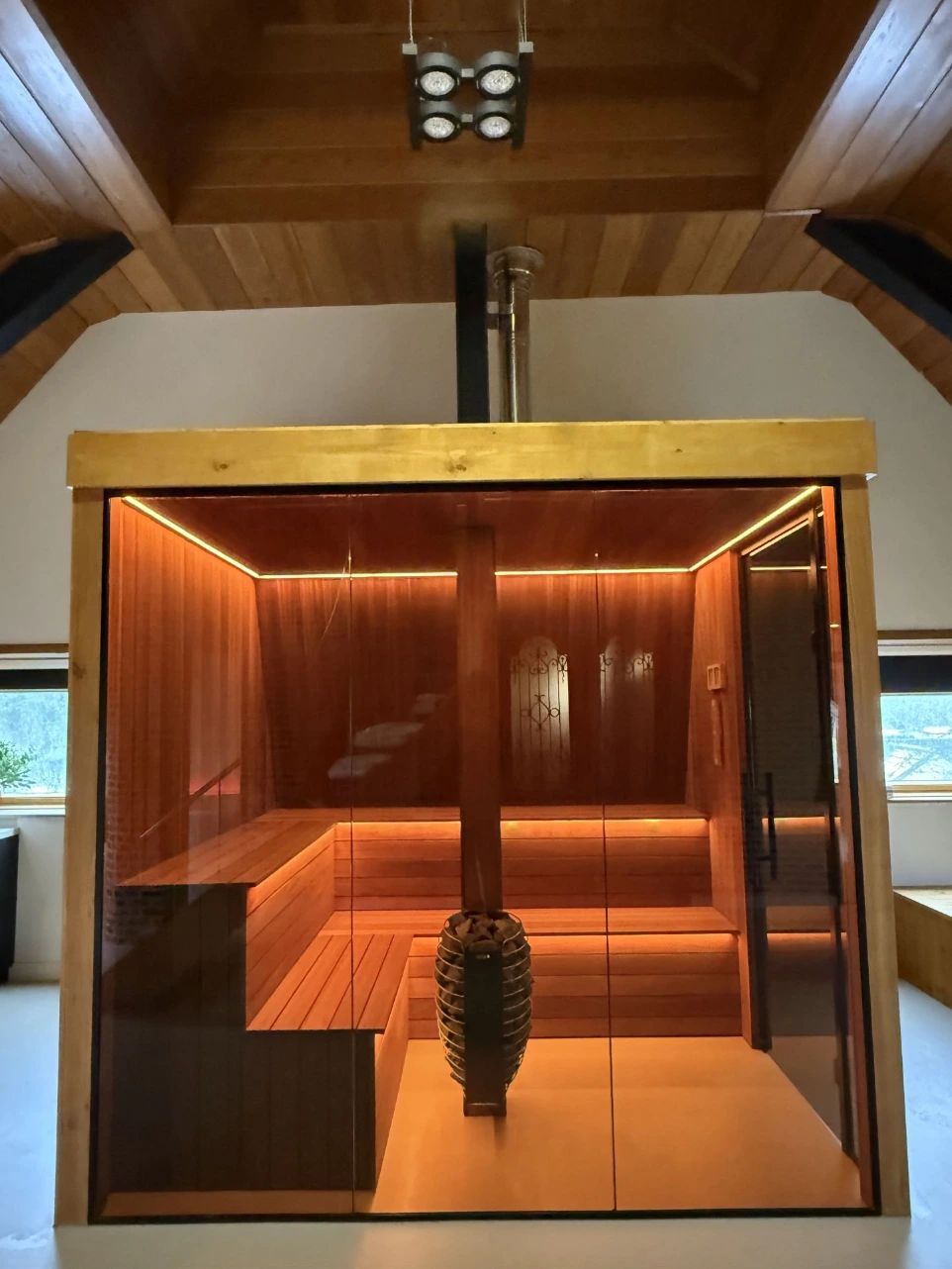 sauna in de welness