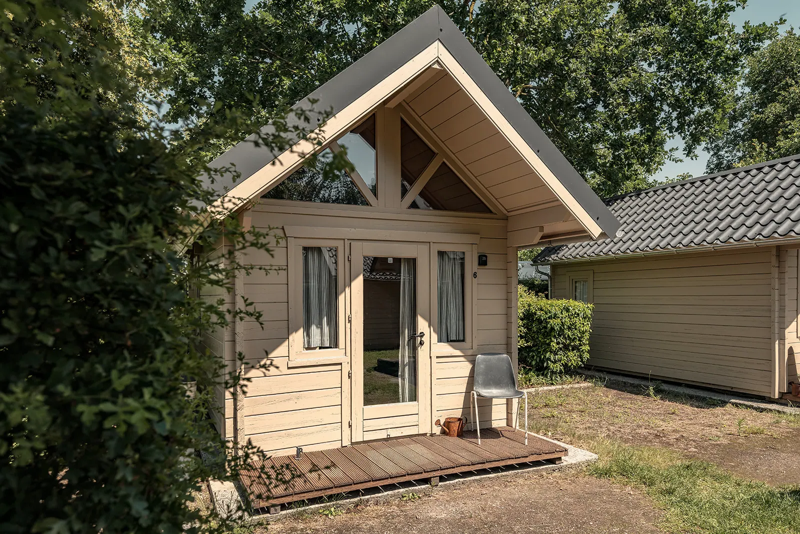 Trekkershut type 1 met veranda