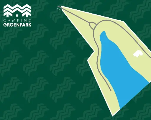 Emplacement de camping au bord du lac